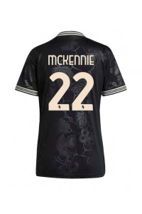 Juventus Weston McKennie #22 Voetbaltruitje 3e tenue Dames 2025-26 Korte Mouw